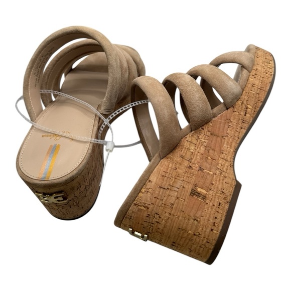 Sam Edelman Womens Yuki Platform Wedge Heel Strappy Kork Womens Size‎ 10 NWOB - Picture 12 of 14